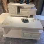 1.2 Metre Adjustable TV Stand With Its Centre Table