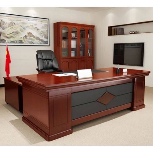 1.6 Metre Executive Office Table With Extension And Mobile Drawer