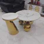 2 in 1 Marble Center Table