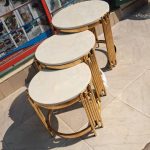 3 in 1 Extendable Marble Side Tables 200k