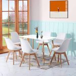6 Seaters Office Dining Set