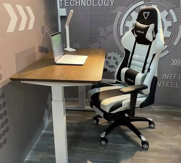 Sit-Stand Desk 1.6mtr + Furgle Game Chair - Image 18