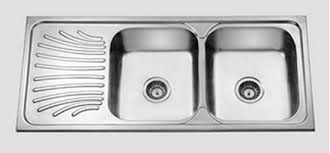 Dual Basin Stainless Steel Kitchen Sink - Model KS-SS08