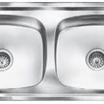 Dual Basin Double Bowl Kitchen Sink - Model KS-SS06