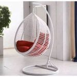 Adjustable Swing Patio Chair White