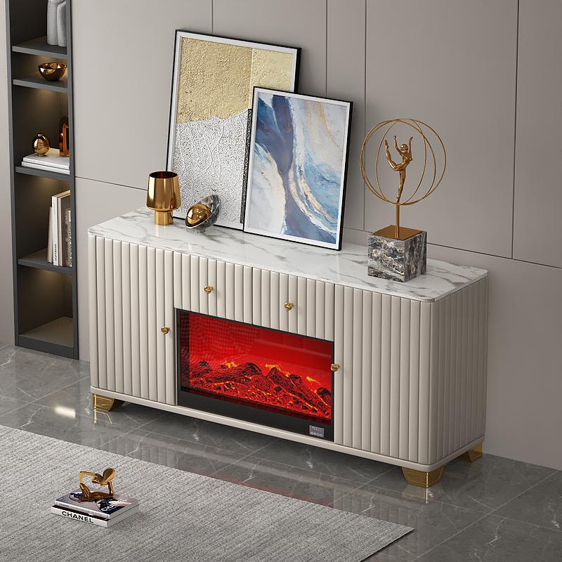 Classic Fireplace TV Stand With Remote Control