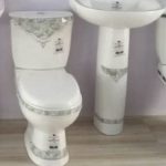 England Medium Designer Water Closet in Green-D - Model BT-CC09-02