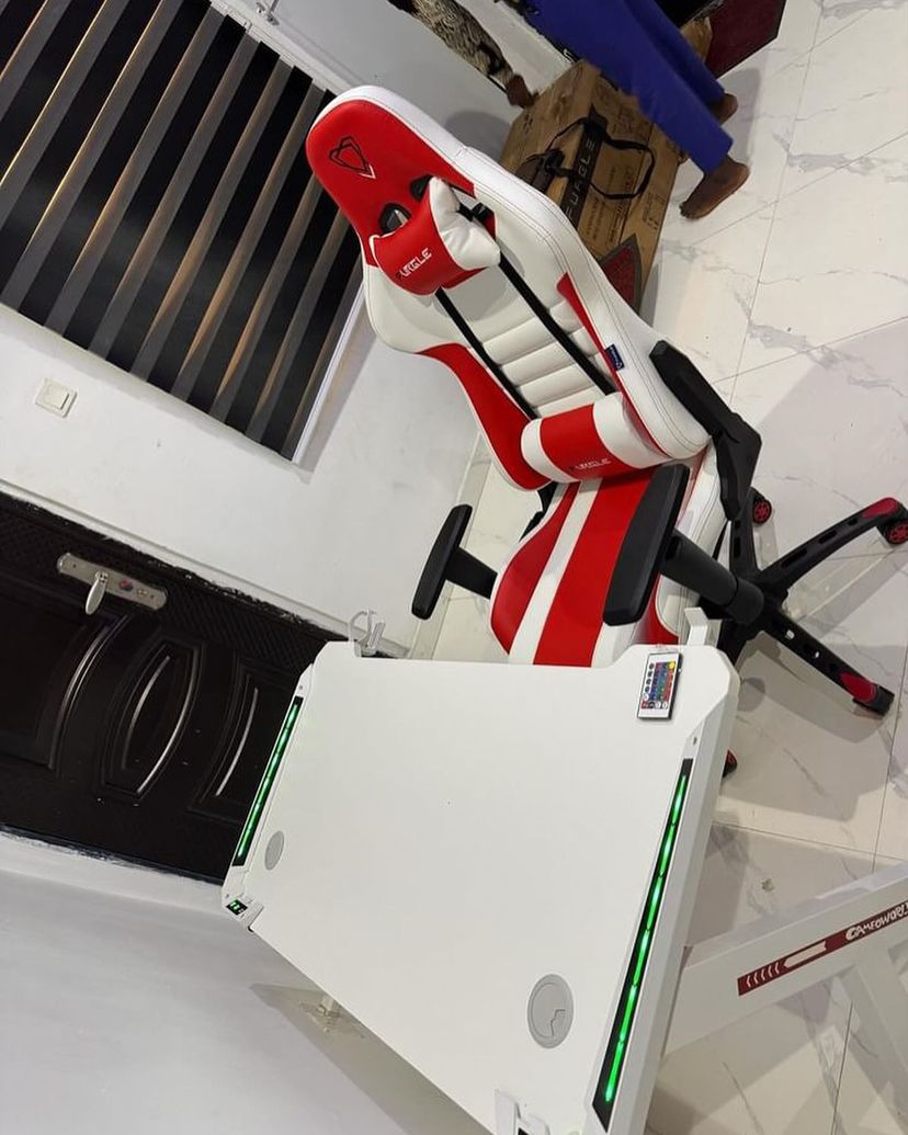 Set Of Executive Office Gaming Chair + Gaming Desk - Image 3