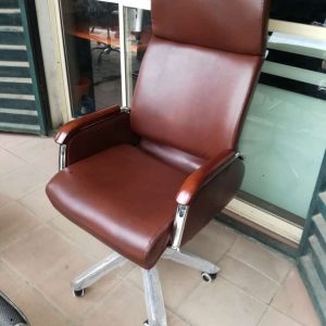 Executive Office Reclining Chair Brown