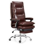Executive Office Reclining Chair With Footrest For Relaxation