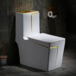 Executive Gold-L Italian Designers Water Closet - Model BT-CC27-4