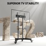 Mobile TV Stand for 32”-65 Inch