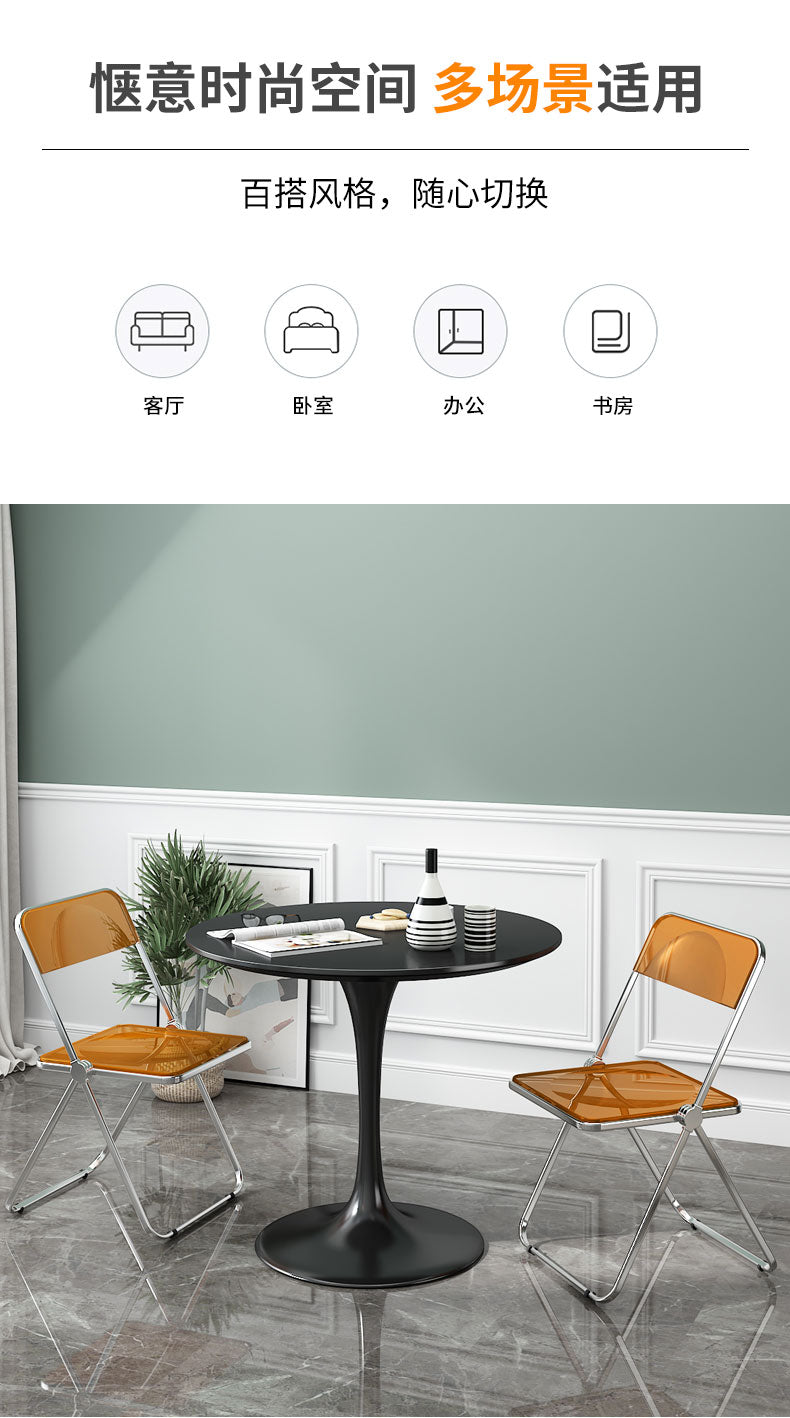 Nordic Round diining Meeting table - Image 2