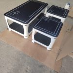 Modern Center Table With 2 Sides Table