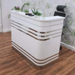 Office White Reception Table