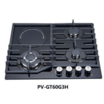 Polystar Built-In Cooker with 3 Gas Burners and 1 Electric Hot Plate