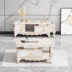 Royal Designed Classic Centre Table With Its TV Stand