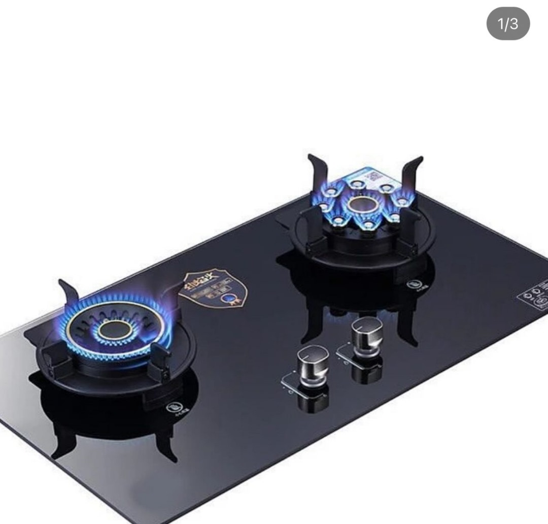 Dual Gas Burner with Auto Ignition