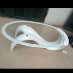 White Modern Fibre Centre Table